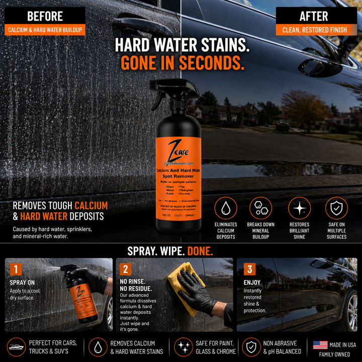 ZCare Calcium &amp; Hard Water Spot Remover