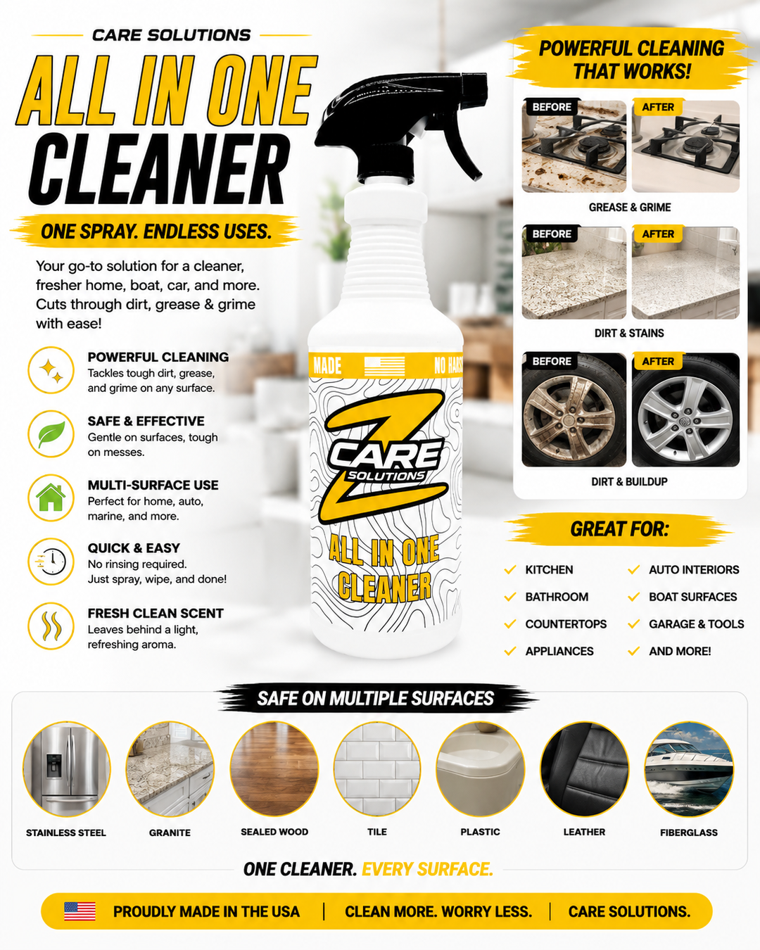 ZCare LVP Multi-Surface Cleaner