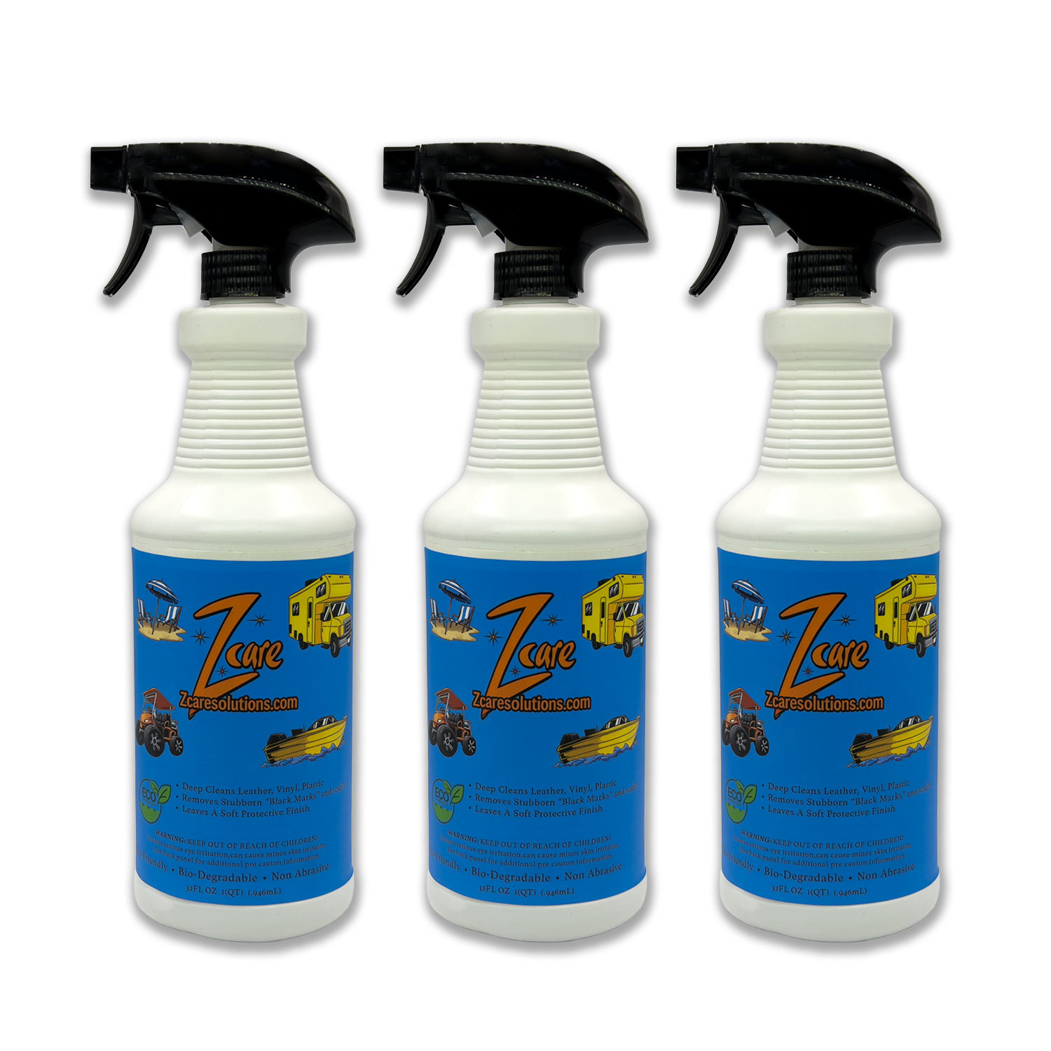 ZCare LVP Multi-Surface Cleaner – 3 Pack